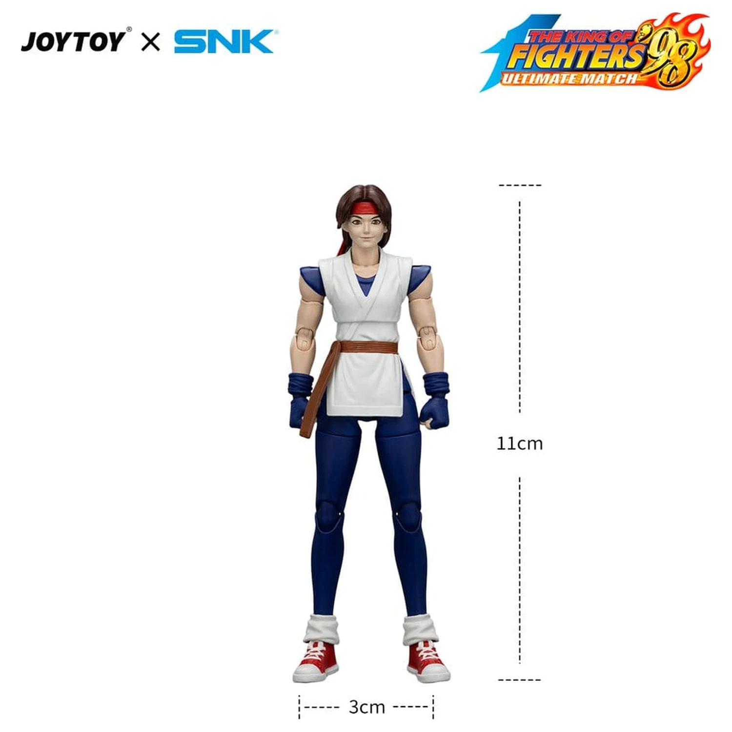 The King of Fighters '98 Ultimate Match Actionfigur Yuri Sakazaki (Art of Fighting Team) 12 cm Produktfoto