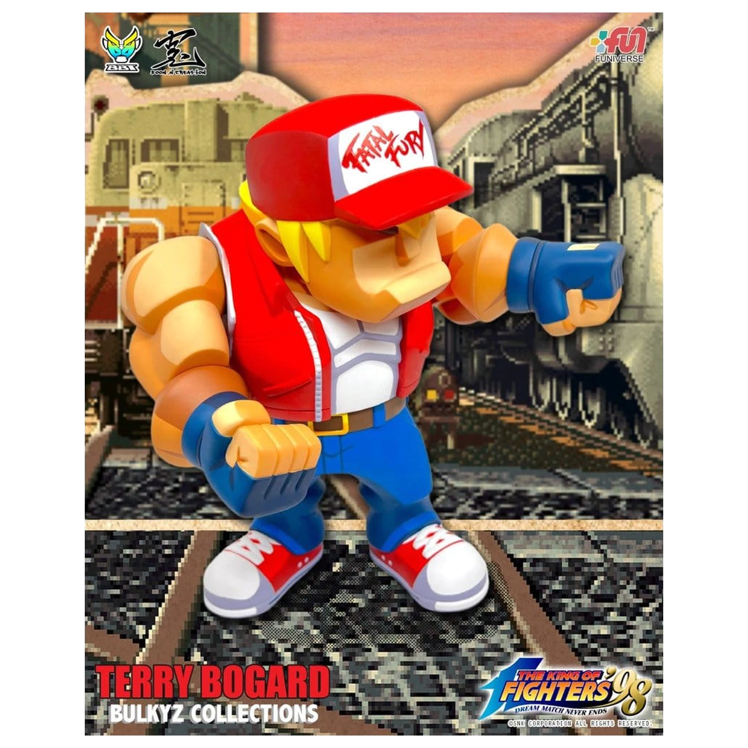 The King of Fighters Bulkyz Vinyl Figur Terry Bogard 30 cm Produktfoto