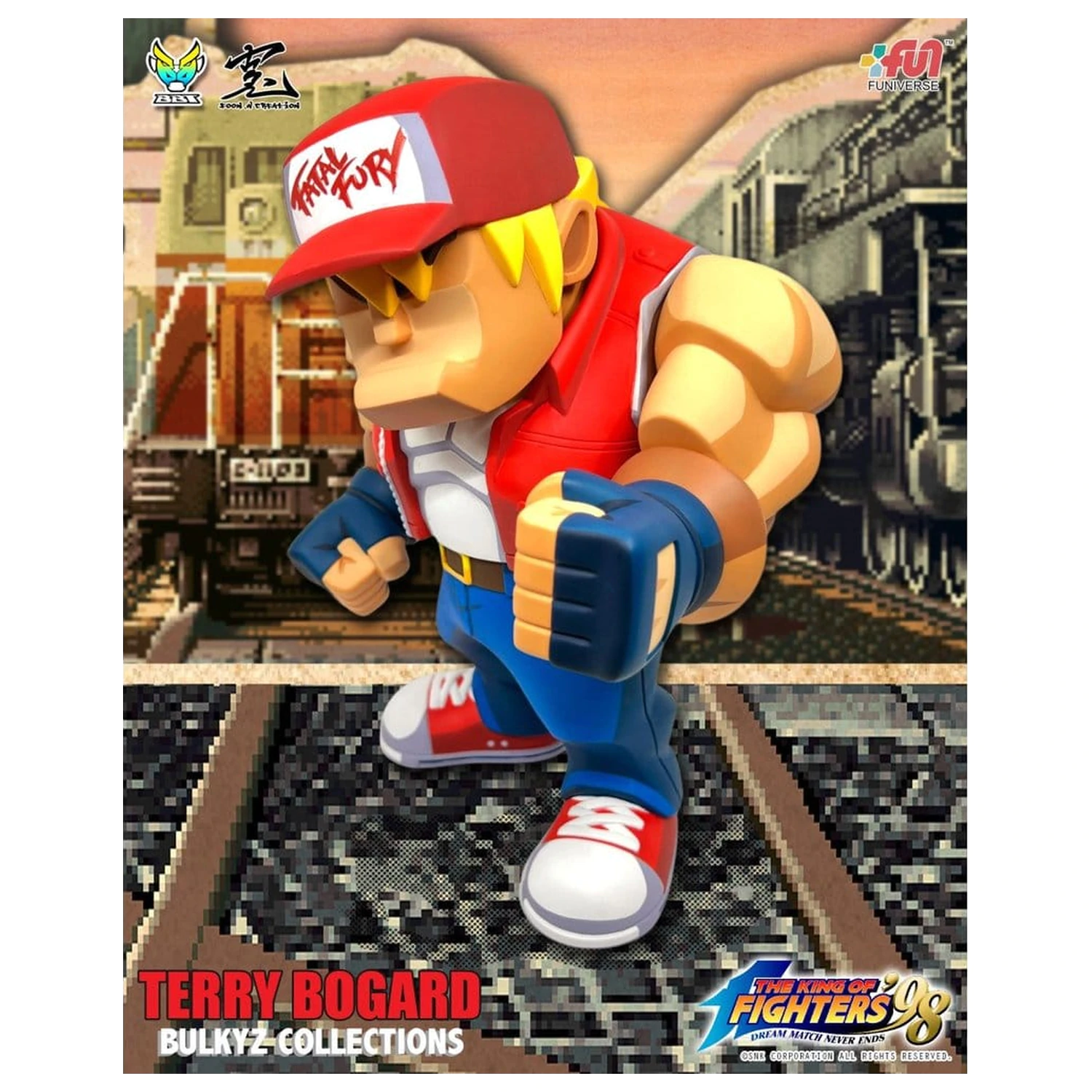 The King of Fighters Bulkyz Vinyl Figur Terry Bogard 30 cm Produktfoto