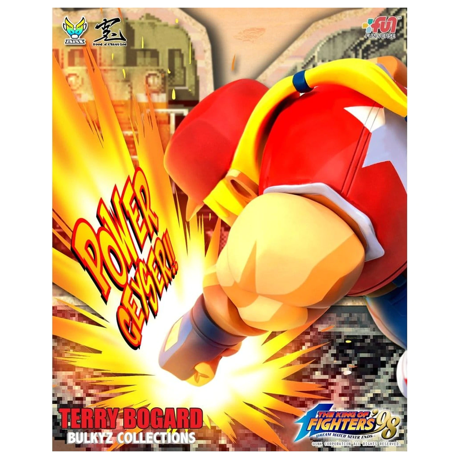 The King of Fighters Bulkyz Vinyl Figur Terry Bogard 30 cm Produktfoto