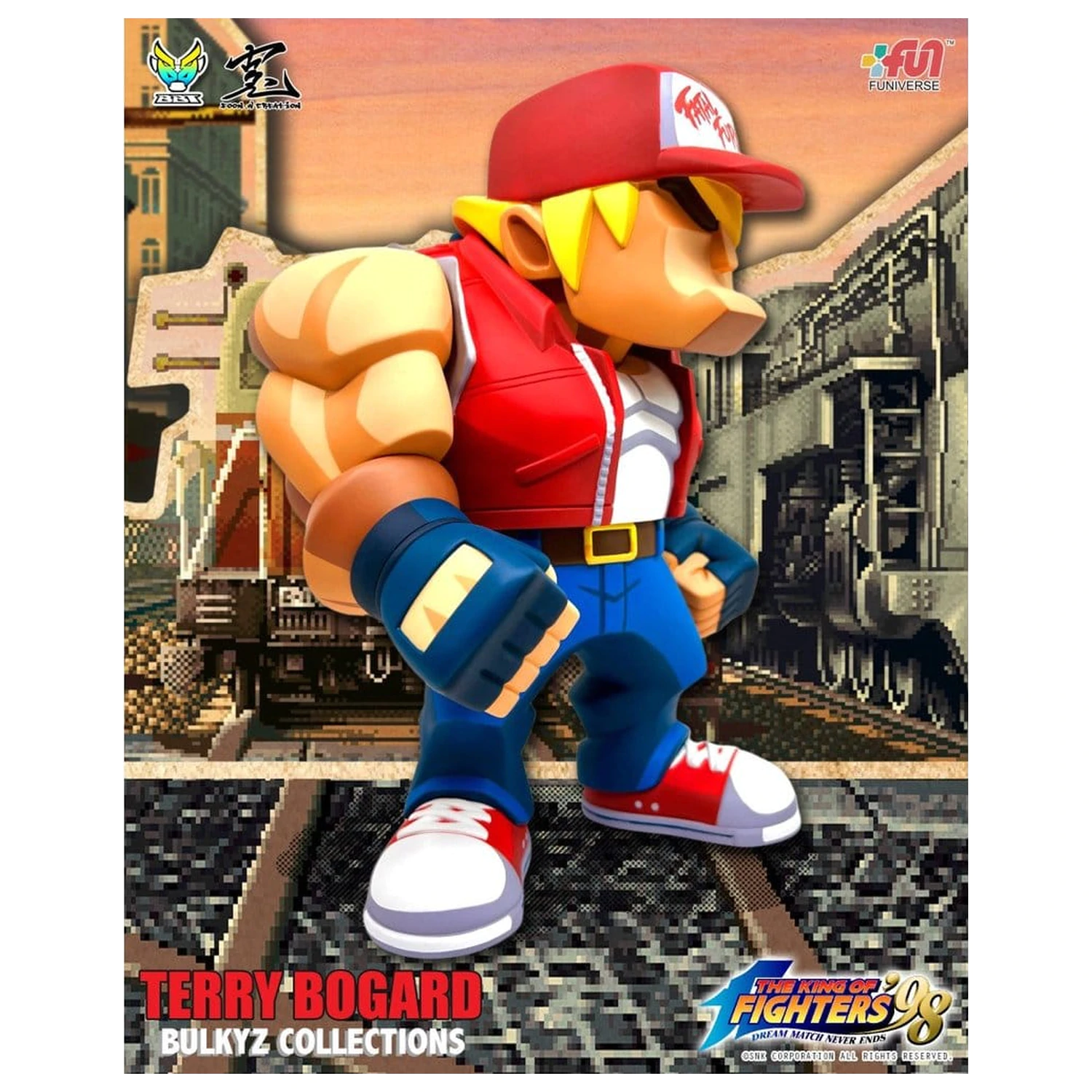 The King of Fighters Bulkyz Vinyl Figur Terry Bogard 30 cm Produktfoto