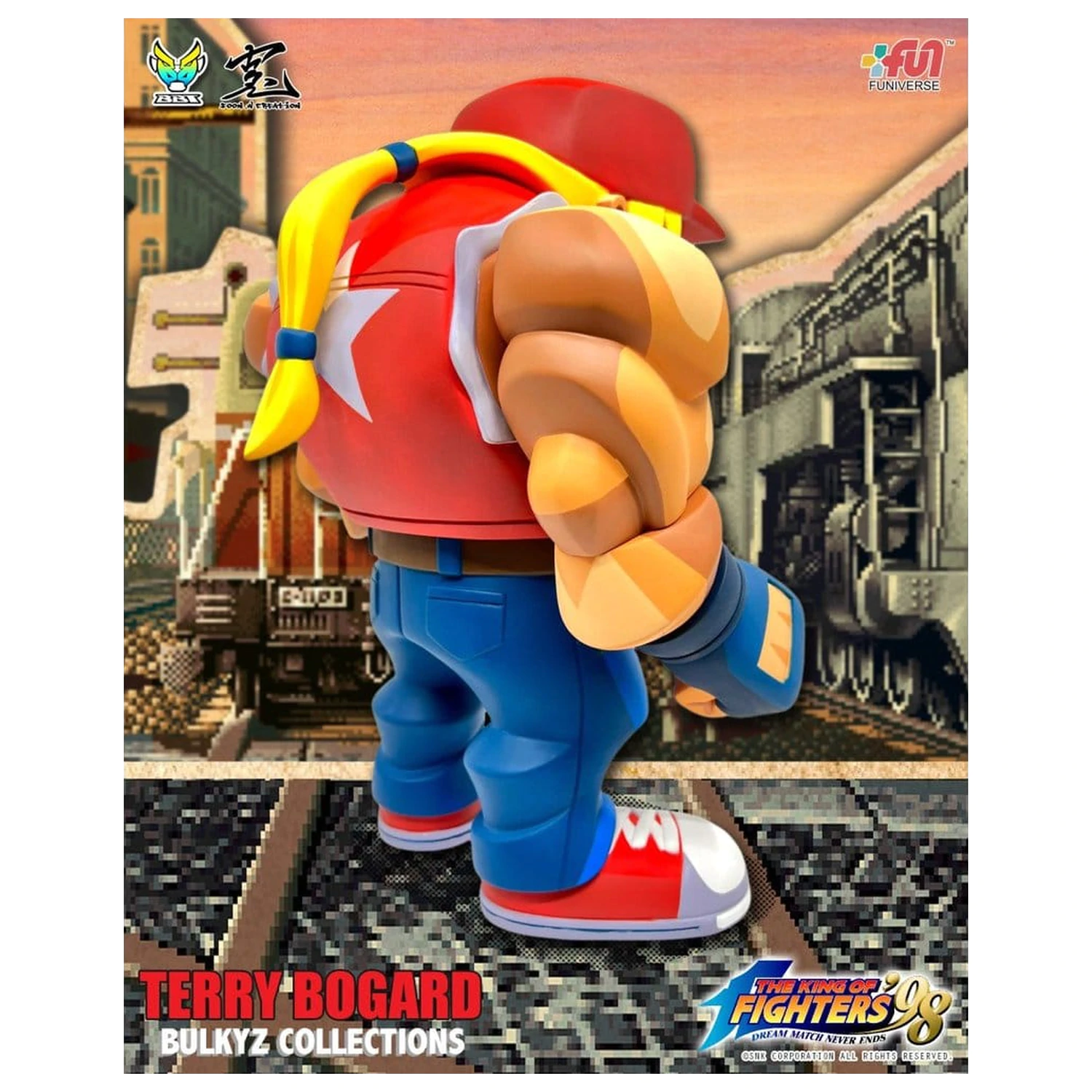 The King of Fighters Bulkyz Vinyl Figur Terry Bogard 30 cm Produktfoto
