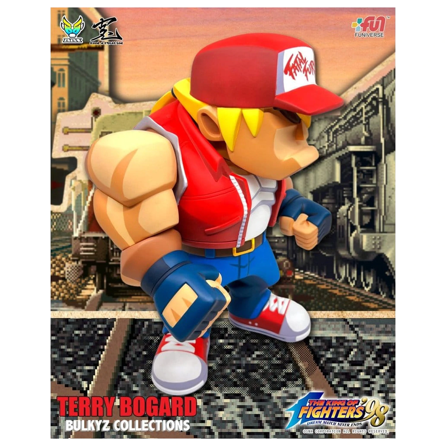 The King of Fighters Bulkyz Vinyl Figur Terry Bogard 30 cm Produktfoto