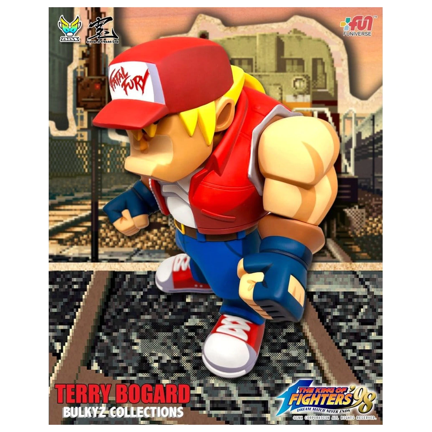 The King of Fighters Bulkyz Vinyl Figur Terry Bogard 30 cm Produktfoto