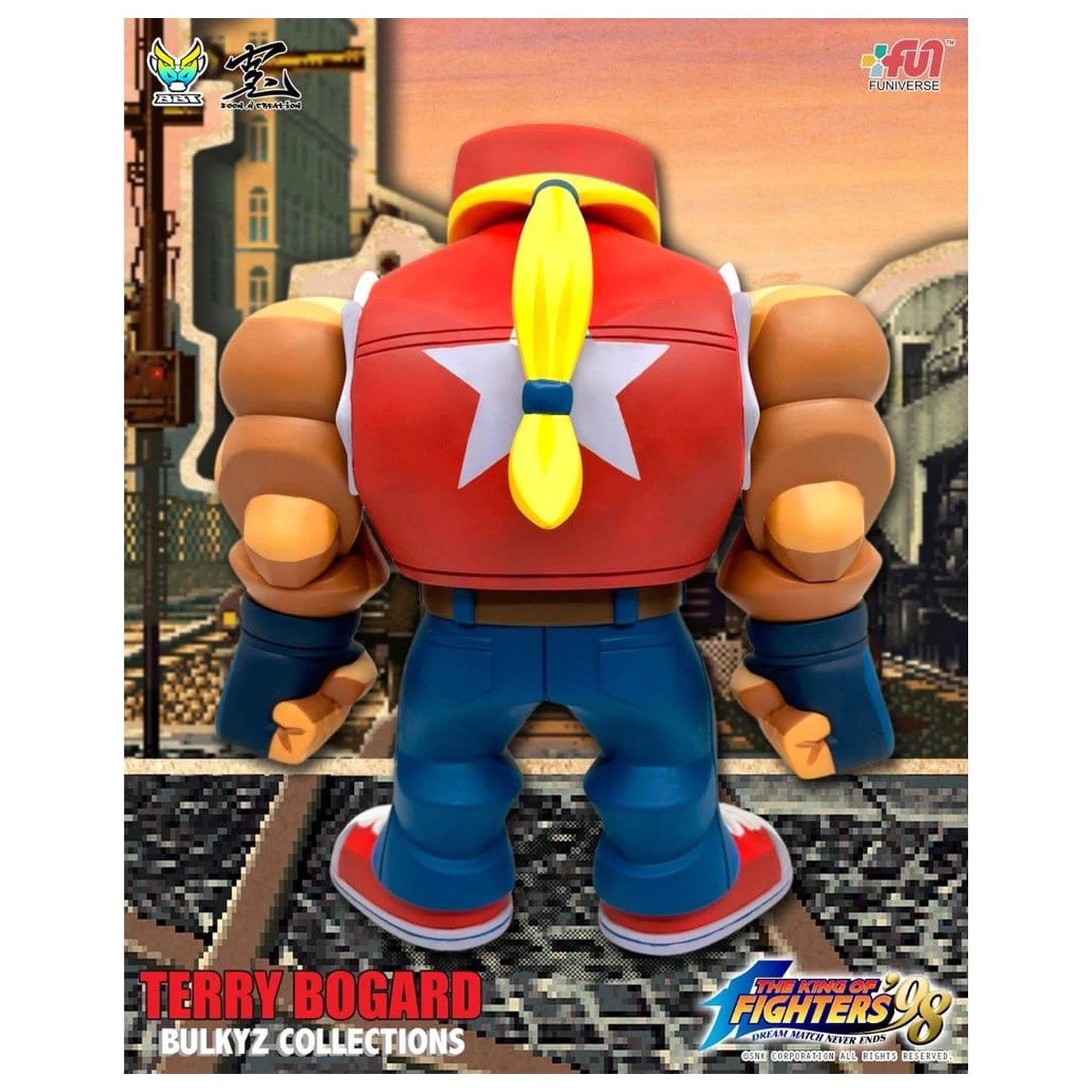 The King of Fighters Bulkyz Vinyl Figur Terry Bogard 30 cm Produktfoto