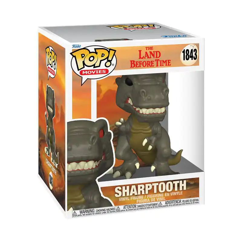 The Land Before Time Super Sized Funko POP! Vinyl Figur Sharptooth 15 cm Produktfoto
