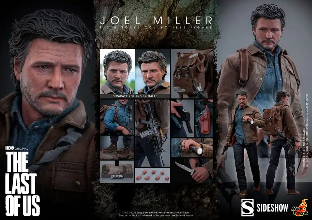 The Last of Us Actionfigur 1/6 Joel Miller 30 cm Produktfoto