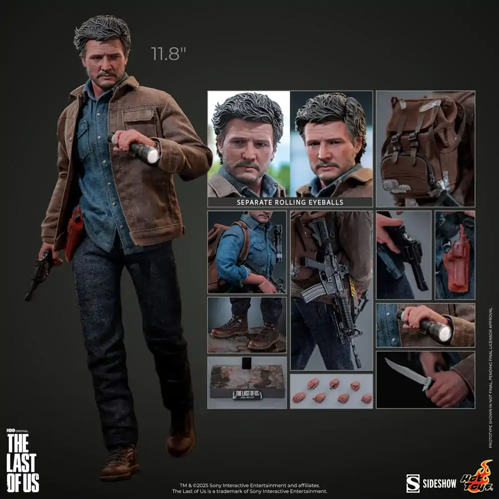 The Last of Us Actionfigur 1/6 Joel Miller 30 cm Produktfoto