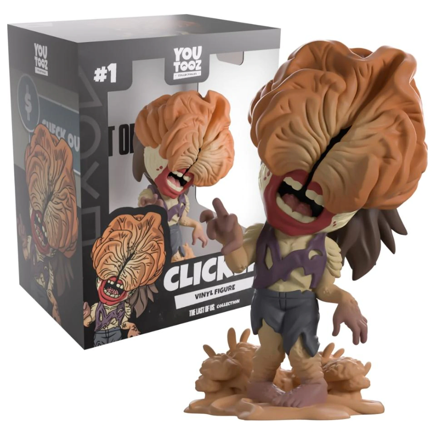 The Last of Us Clicker Figur Youtooz 13 Zentimeter Produktfoto
