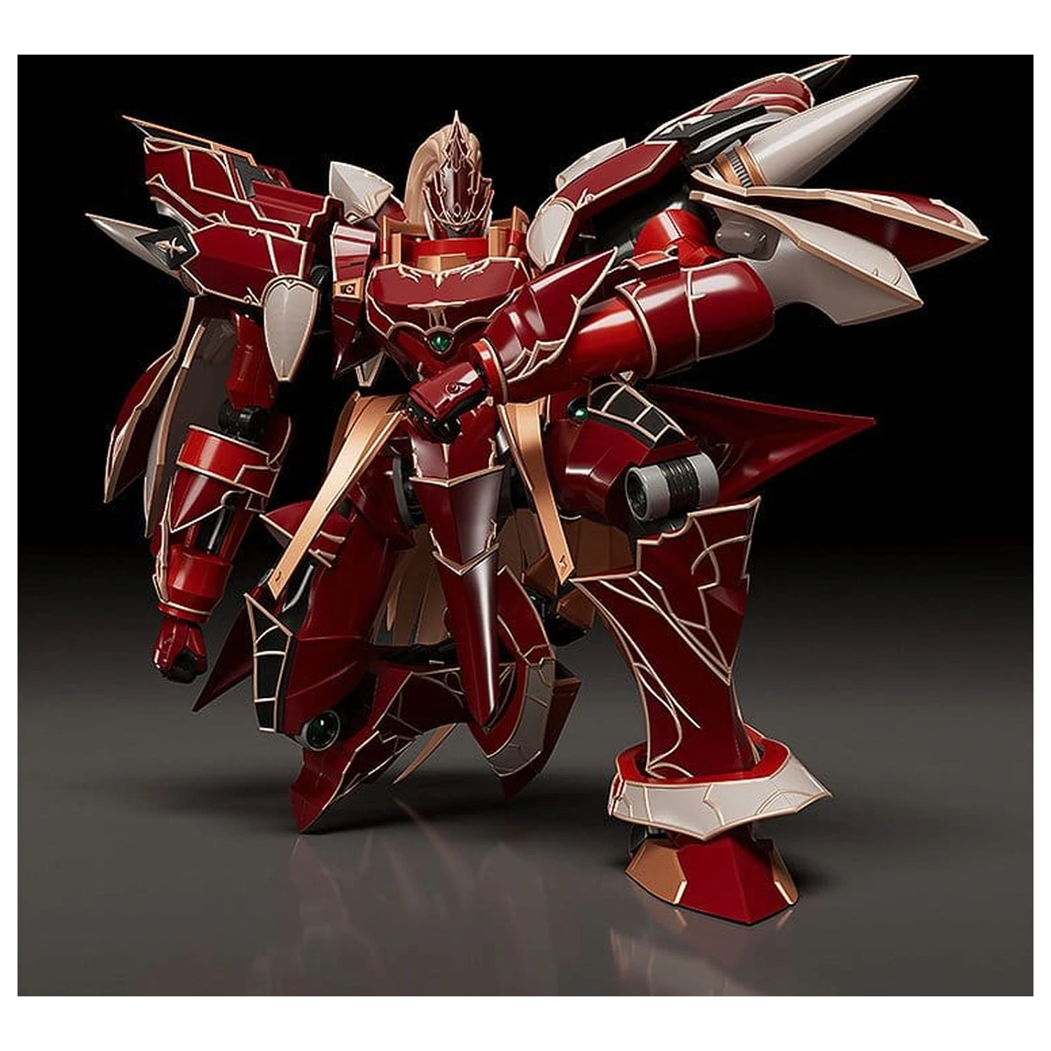The Legend of Heroes: Trails of Cold Steel Moderoid Plastikmodellbausatz Testa-Rossa, the Vermillion Knight 18 cm Produktfoto