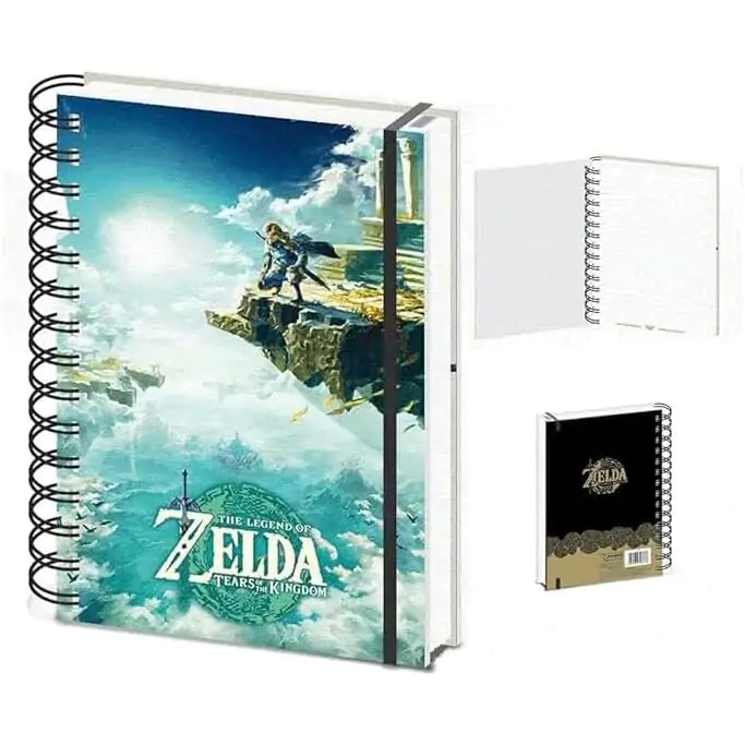 The Legend of Zelda A5 Lentikular-Notizbuch Produktfoto