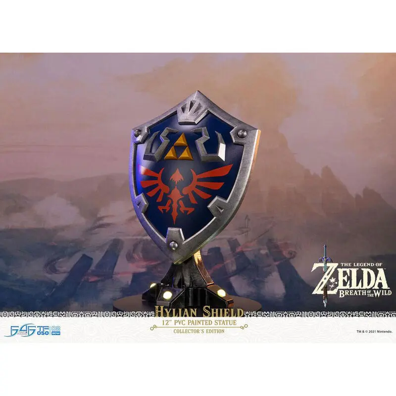 The Legend of Zelda Breath of the Wild PVC Statue Hylian Shield Collector's Edition 29 cm termékfotó