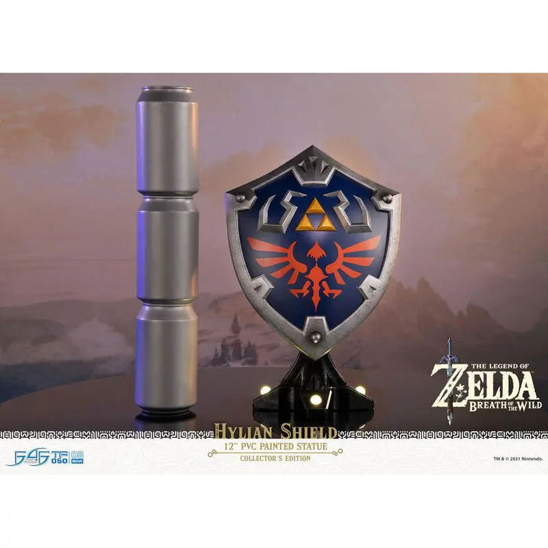 The Legend of Zelda Breath of the Wild PVC Statue Hylian Shield Collector's Edition 29 cm termékfotó