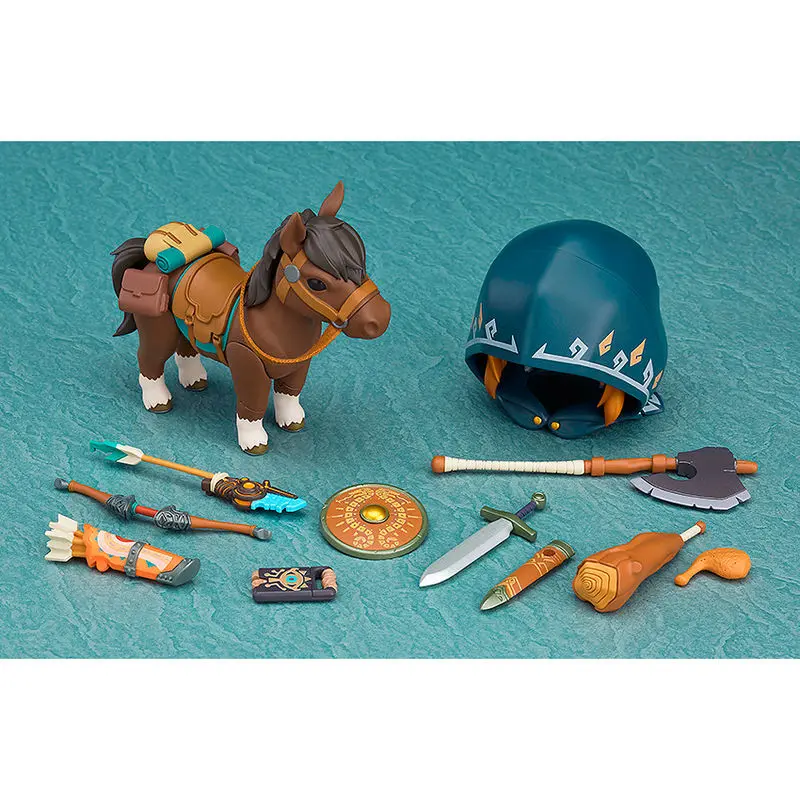 The Legend of Zelda Breath of the Wild Link Deluxe Edition Nendoroid Figur 10cm Produktfoto