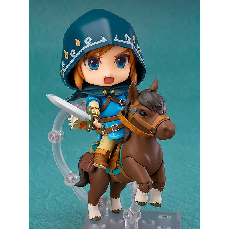 The Legend of Zelda Breath of the Wild Link Deluxe Edition Nendoroid Figur 10cm Produktfoto
