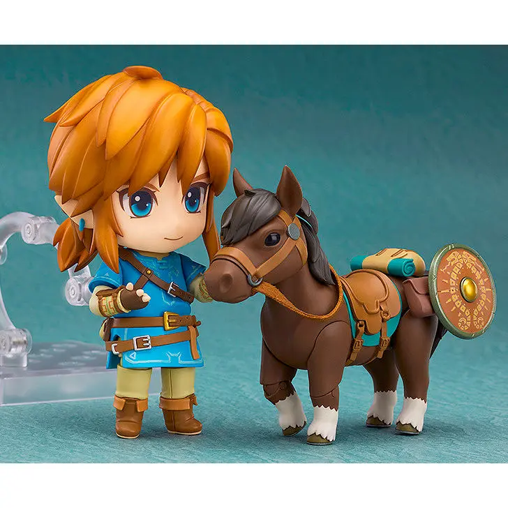 The Legend of Zelda Breath of the Wild Link Deluxe Edition Nendoroid Figur 10cm Produktfoto
