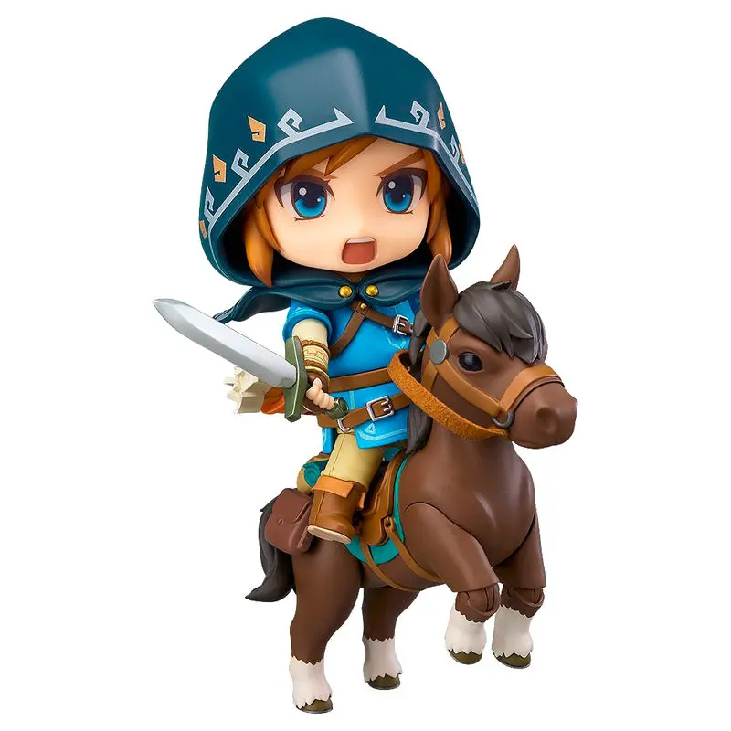 The Legend of Zelda Breath of the Wild Link Deluxe Edition Nendoroid Figur 10cm Produktfoto