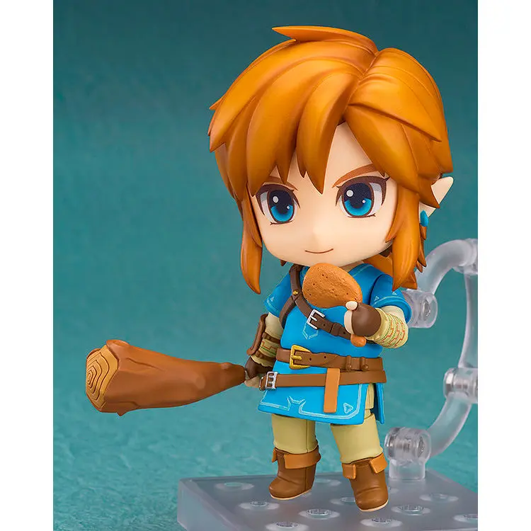 The Legend of Zelda Breath of the Wild Link Deluxe Edition Nendoroid Figur 10cm Produktfoto