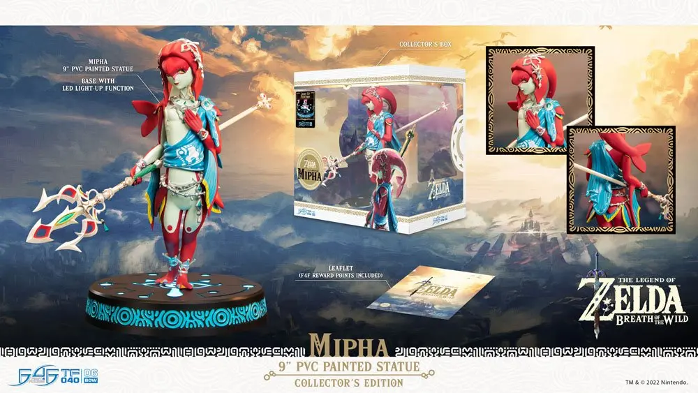 The Legend of Zelda Breath of the Wild PVC Statue Mipha Collector's Edition 22 cm Produktfoto