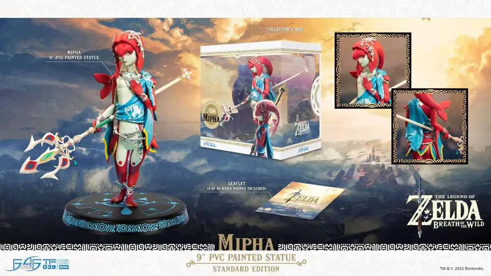 The Legend of Zelda Breath of the Wild PVC Statue Mipha 21 cm Produktfoto