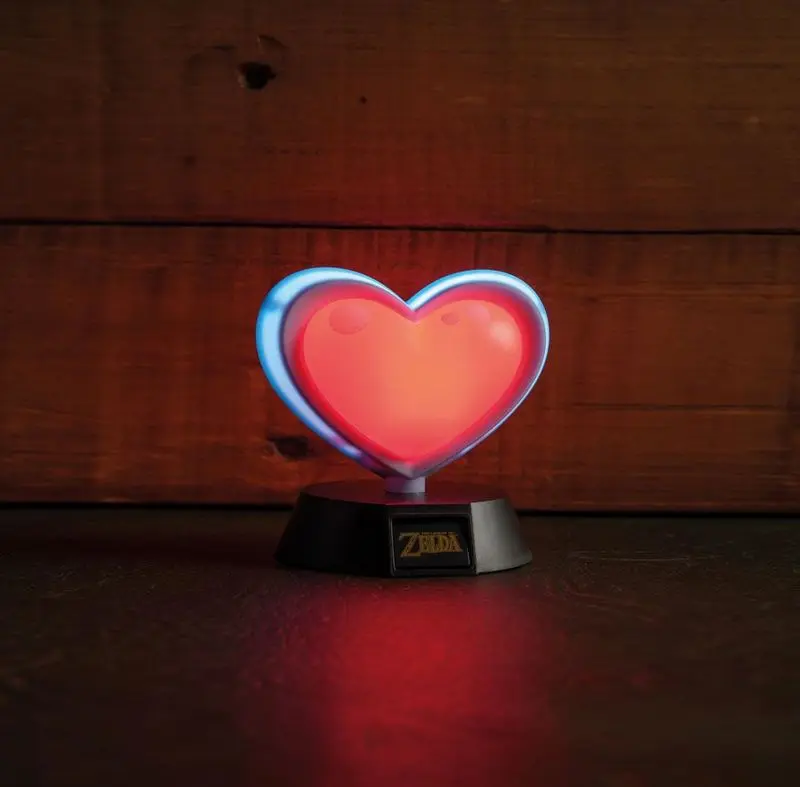 The Legend of Zelda Heart Container Lampe Produktfoto