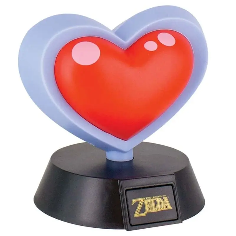 The Legend of Zelda Heart Container Lampe Produktfoto