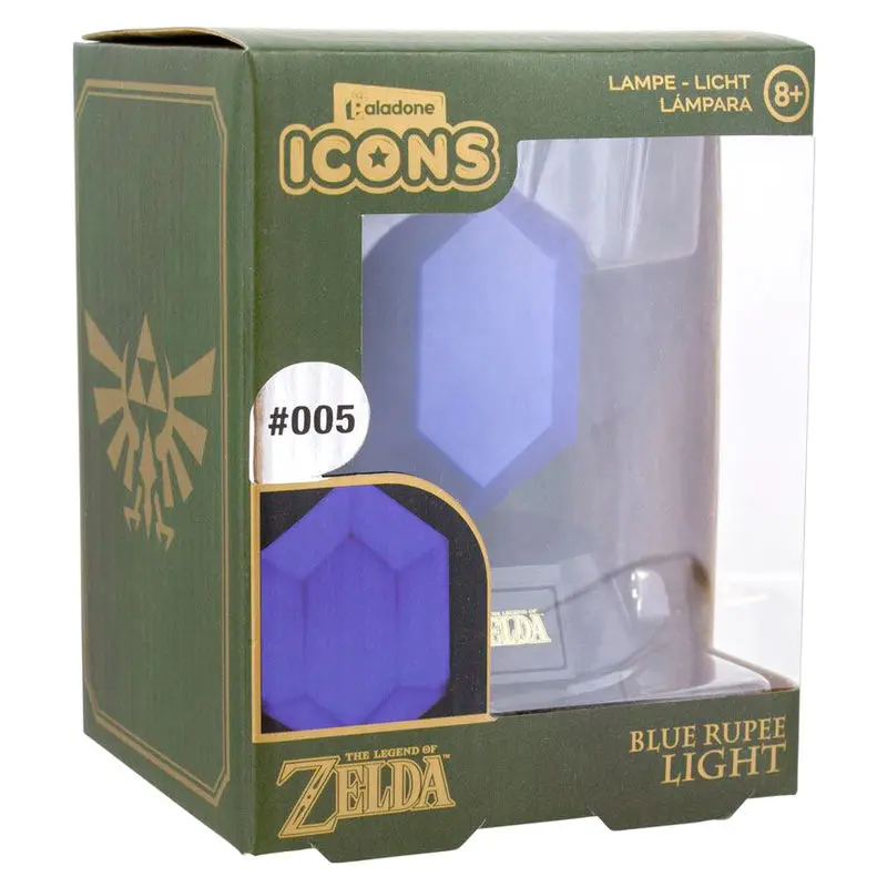 The Legend of Zelda Icons Blue Rupee Produktfoto