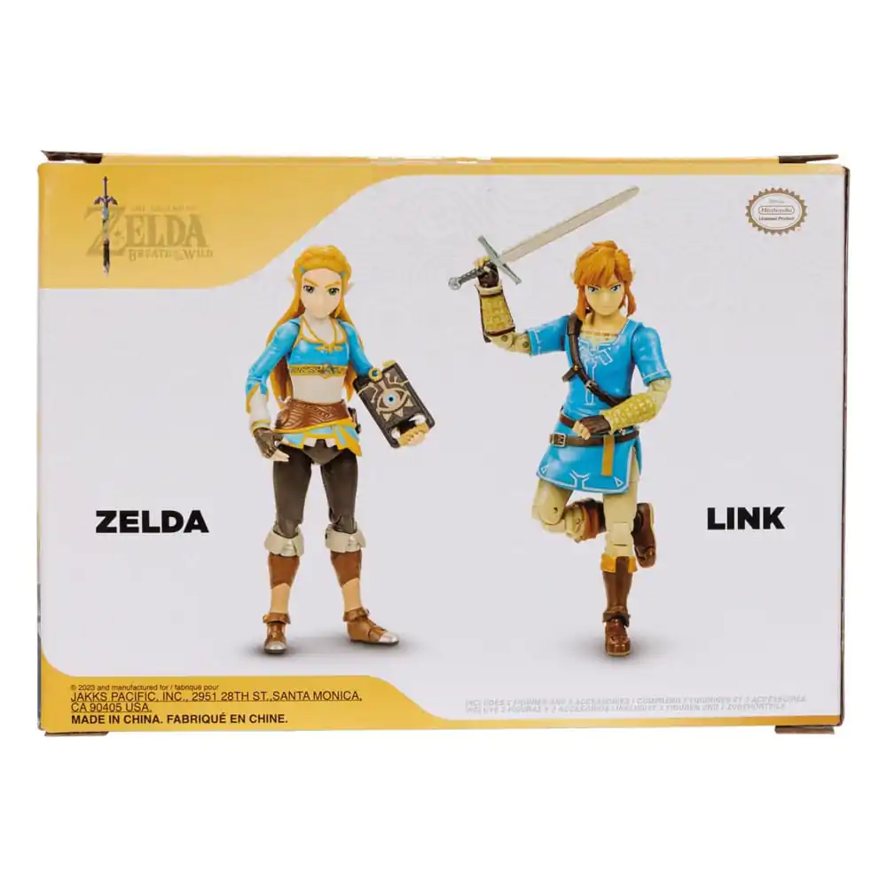 The Legend of Zelda Actionfiguren 2er-Pack Prinzessin Zelda, Link 10 cm termékfotó