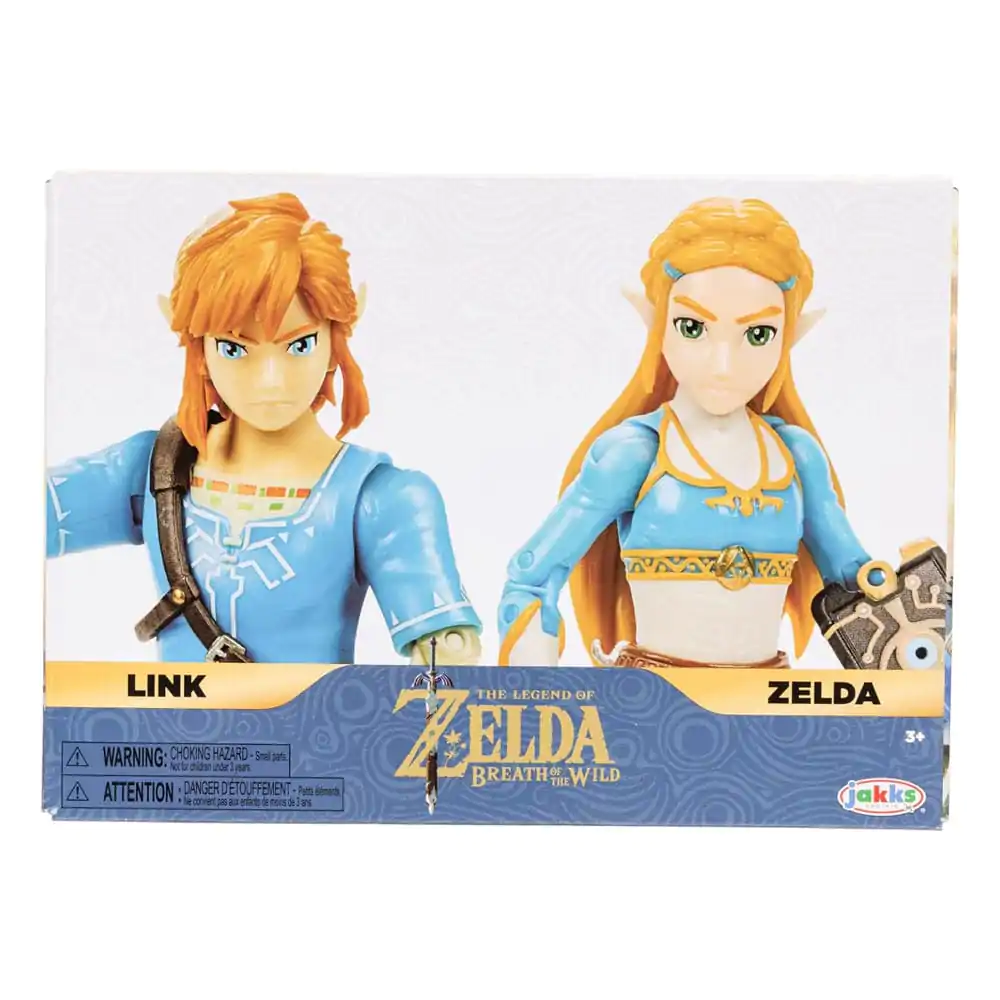 The Legend of Zelda Actionfiguren 2er-Pack Prinzessin Zelda, Link 10 cm termékfotó