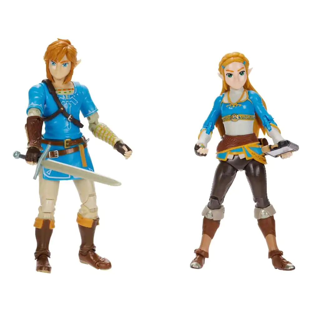 The Legend of Zelda Actionfiguren 2er-Pack Prinzessin Zelda, Link 10 cm termékfotó