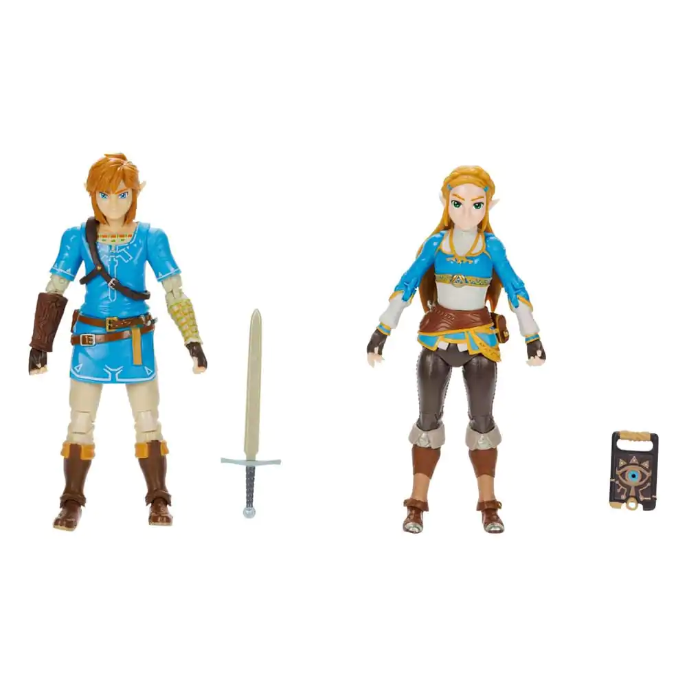 The Legend of Zelda Actionfiguren 2er-Pack Prinzessin Zelda, Link 10 cm termékfotó