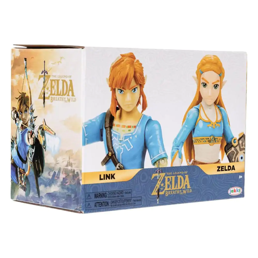 The Legend of Zelda Actionfiguren 2er-Pack Prinzessin Zelda, Link 10 cm termékfotó