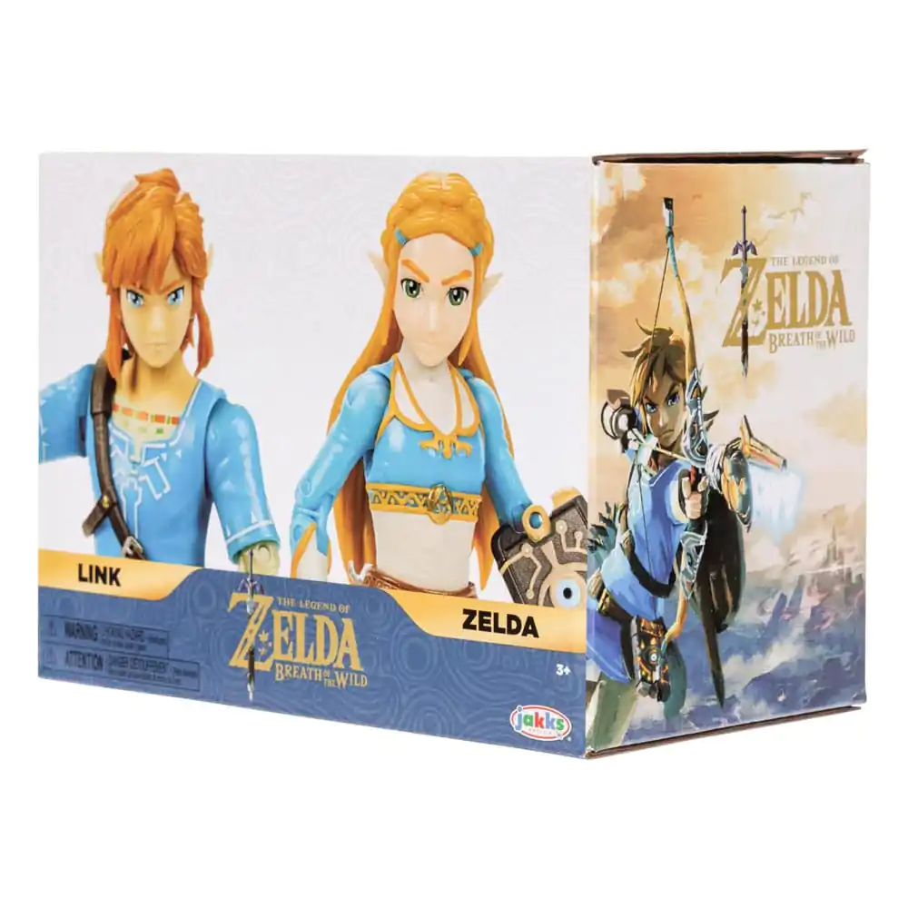 The Legend of Zelda Actionfiguren 2er-Pack Prinzessin Zelda, Link 10 cm termékfotó