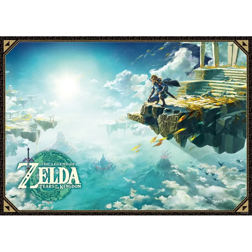 The Legend of Zelda: Tears of the Kingdom Puzzle Cover Art Puzzle (1000 Teile) termékfotó