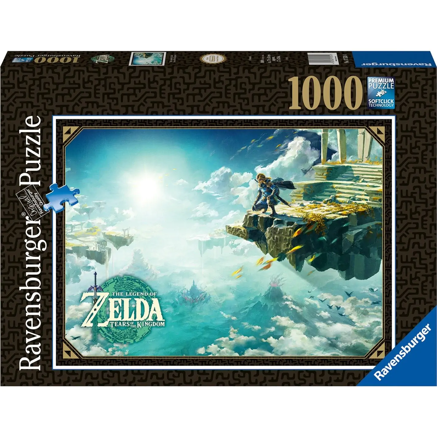 The Legend of Zelda: Tears of the Kingdom Puzzle Cover Art Puzzle (1000 Teile) termékfotó