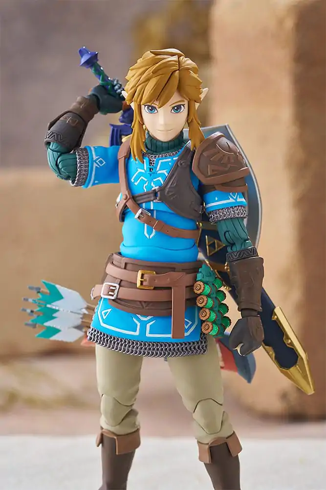 The Legend of Zelda Tears of the Kingdom Figma Actionfigur Link Tears of the Kingdom Ver. DX Edition 15 cm termékfotó