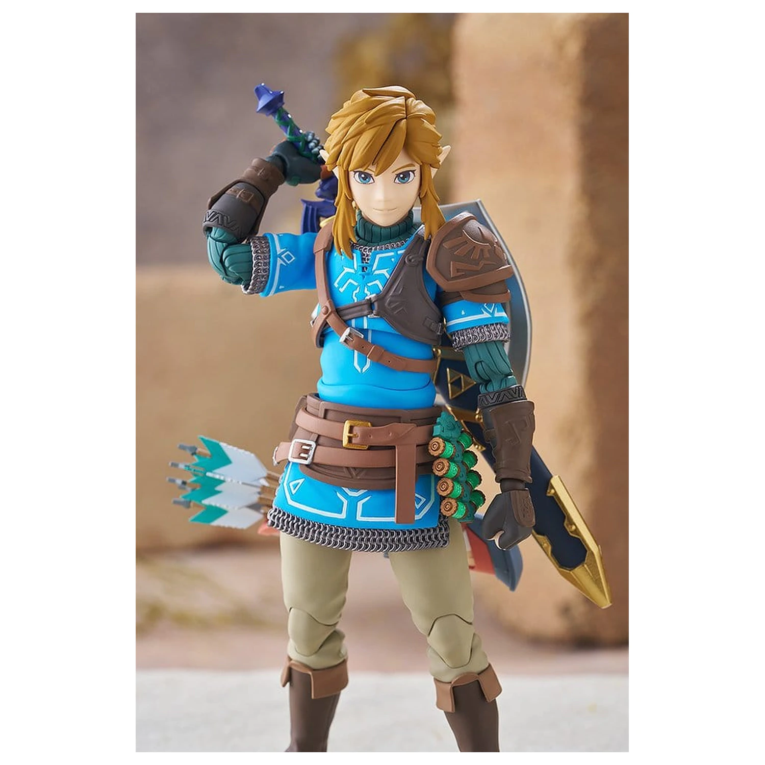 The Legend of Zelda Tears of the Kingdom Figma Actionfigur Link Tears of the Kingdom Ver. DX Edition 15 cm Produktfoto
