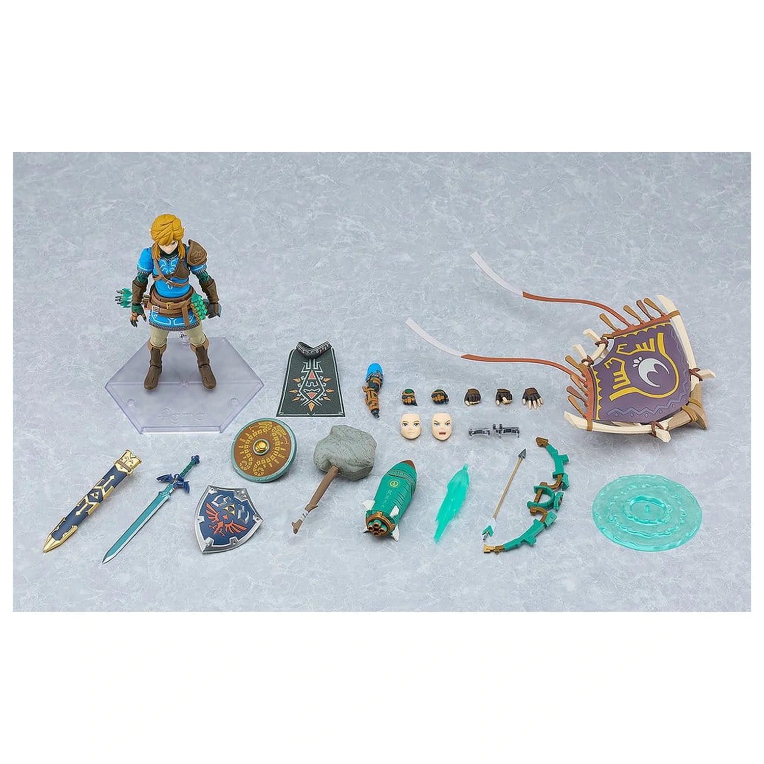 The Legend of Zelda Tears of the Kingdom Figma Actionfigur Link Tears of the Kingdom Ver. DX Edition 15 cm Produktfoto