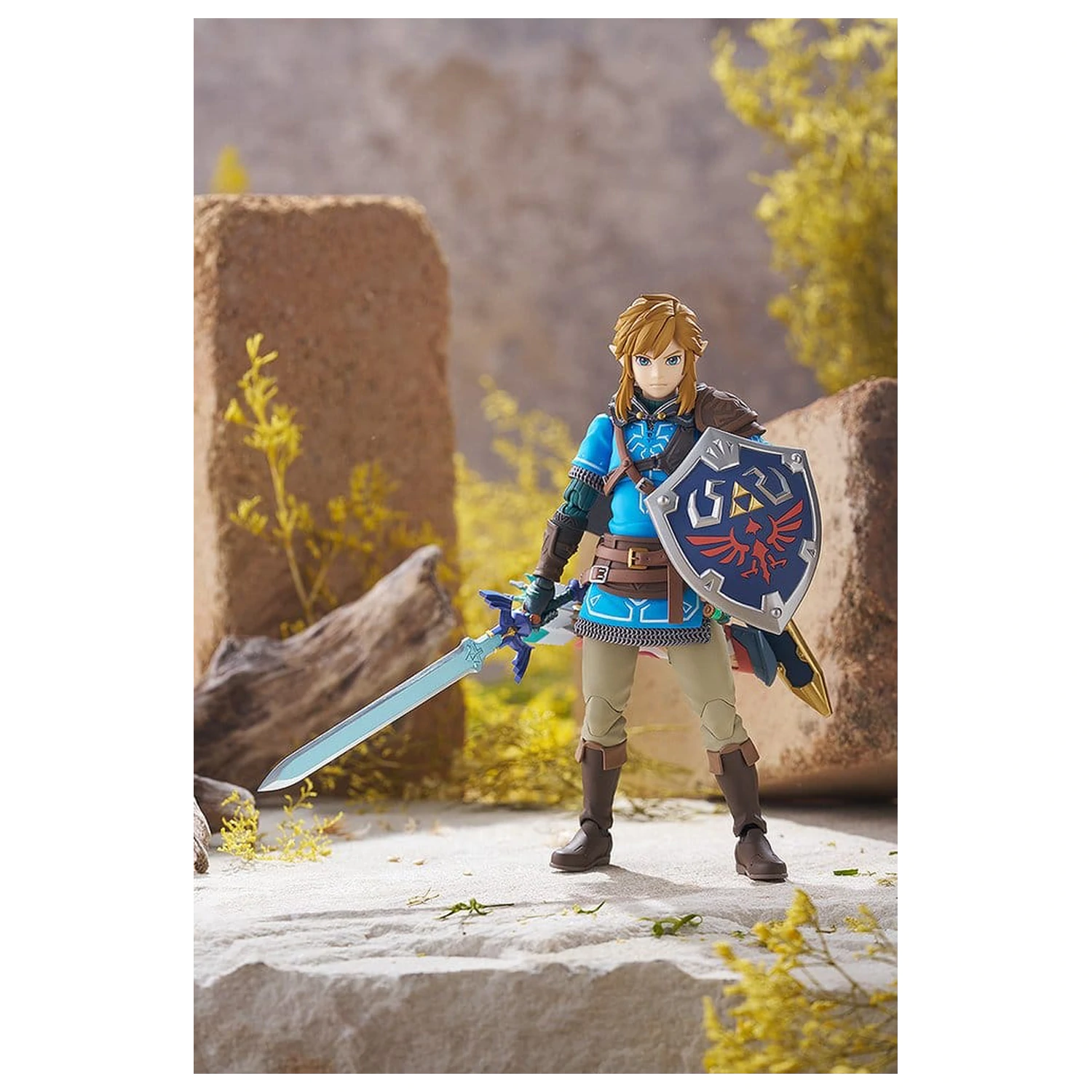 The Legend of Zelda Tears of the Kingdom Figma Actionfigur Link Tears of the Kingdom Ver. DX Edition 15 cm Produktfoto