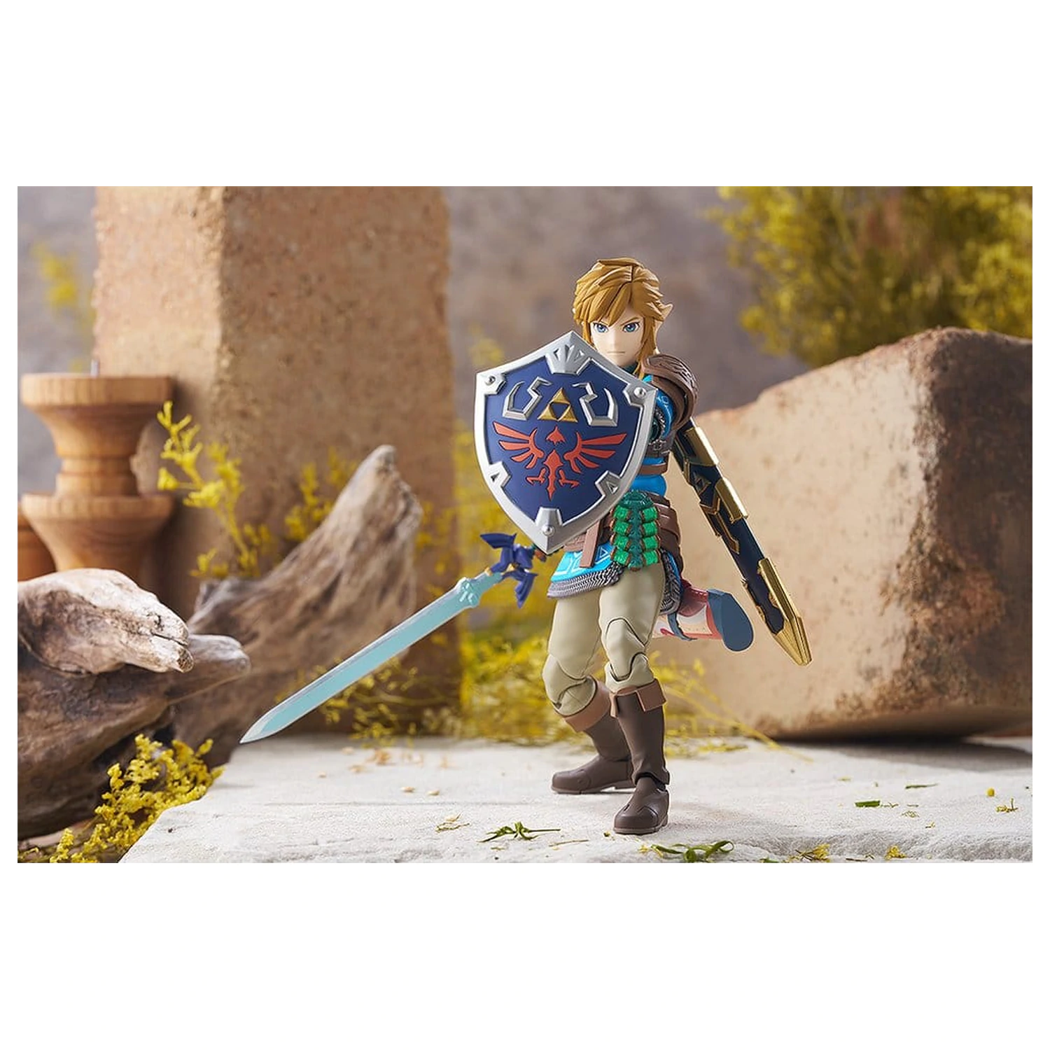 The Legend of Zelda Tears of the Kingdom Figma Actionfigur Link Tears of the Kingdom Ver. DX Edition 15 cm Produktfoto