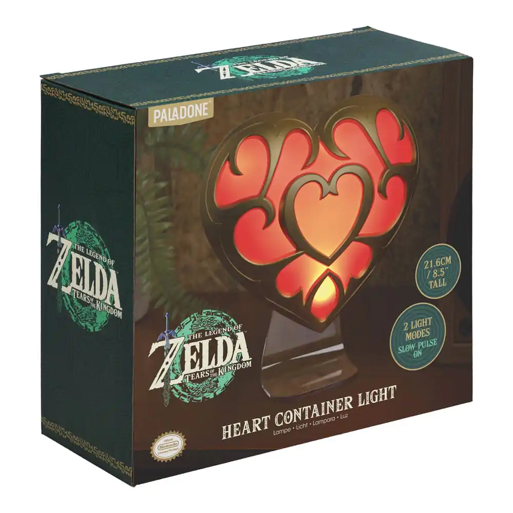 The Legend of Zelda: Tears of the Kingdom Leuchte Herzcontainer 22 cm termékfotó