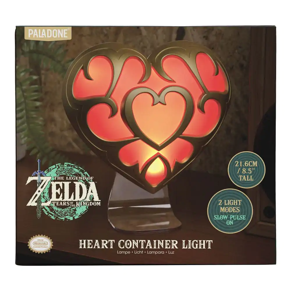 The Legend of Zelda: Tears of the Kingdom Leuchte Herzcontainer 22 cm termékfotó