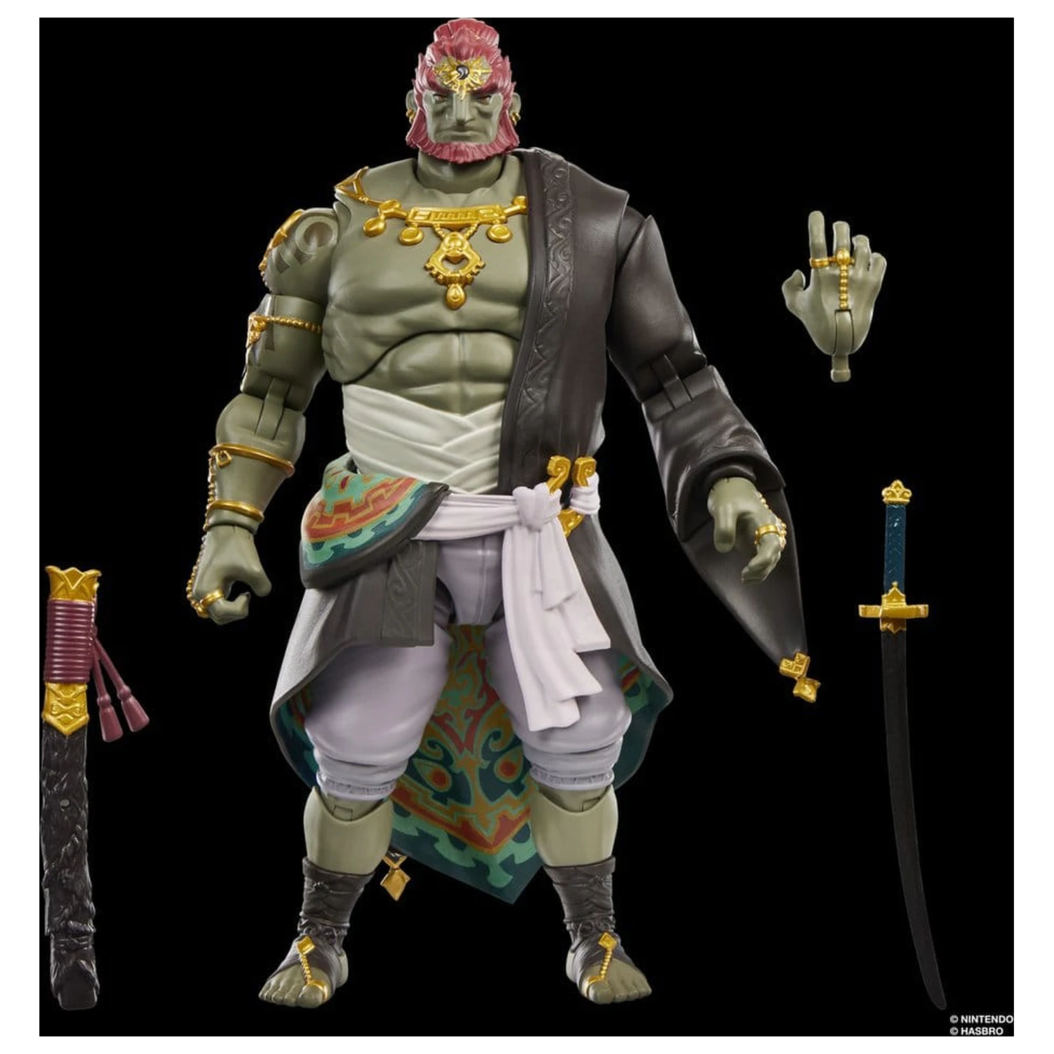 The Legend of Zelda: Tears of the Kingdom Heroes of Hyrule Actionfigur Ganondorf 19 cm Produktfoto