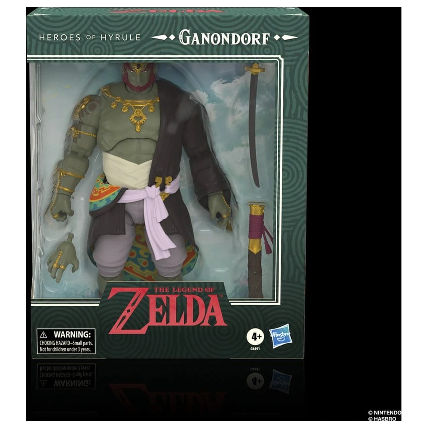 The Legend of Zelda: Tears of the Kingdom Heroes of Hyrule Actionfigur Ganondorf 19 cm Produktfoto