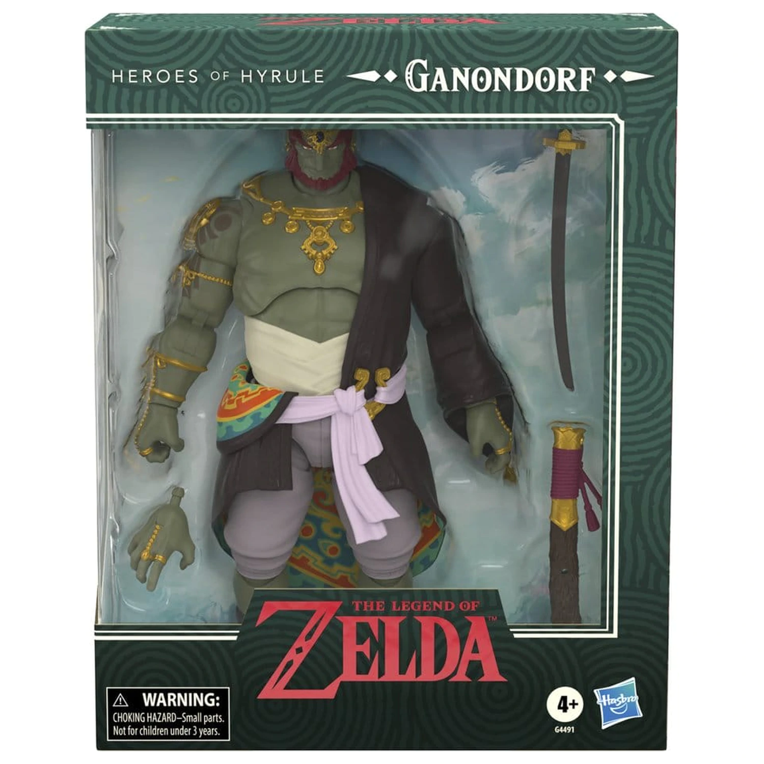 The Legend of Zelda: Tears of the Kingdom Heroes of Hyrule Actionfigur Ganondorf 19 cm Produktfoto