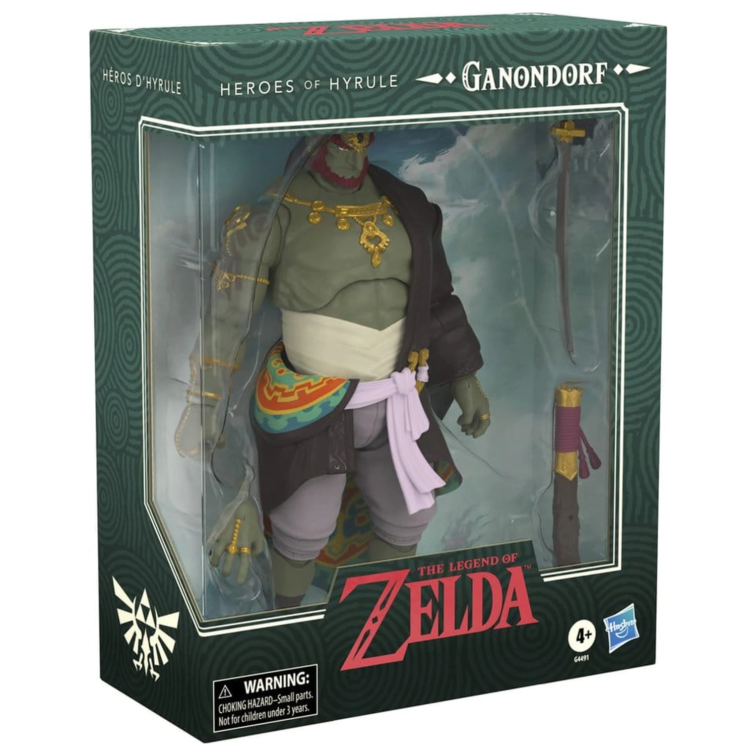 The Legend of Zelda: Tears of the Kingdom Heroes of Hyrule Actionfigur Ganondorf 19 cm Produktfoto