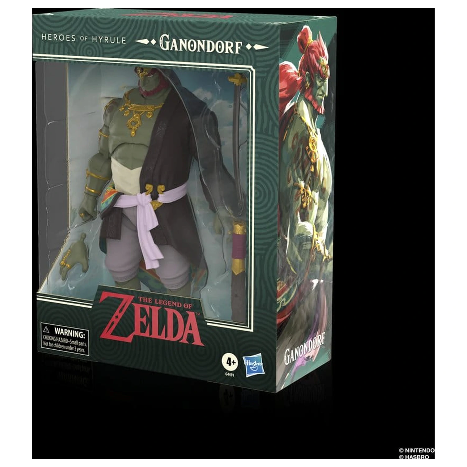 The Legend of Zelda: Tears of the Kingdom Heroes of Hyrule Actionfigur Ganondorf 19 cm Produktfoto