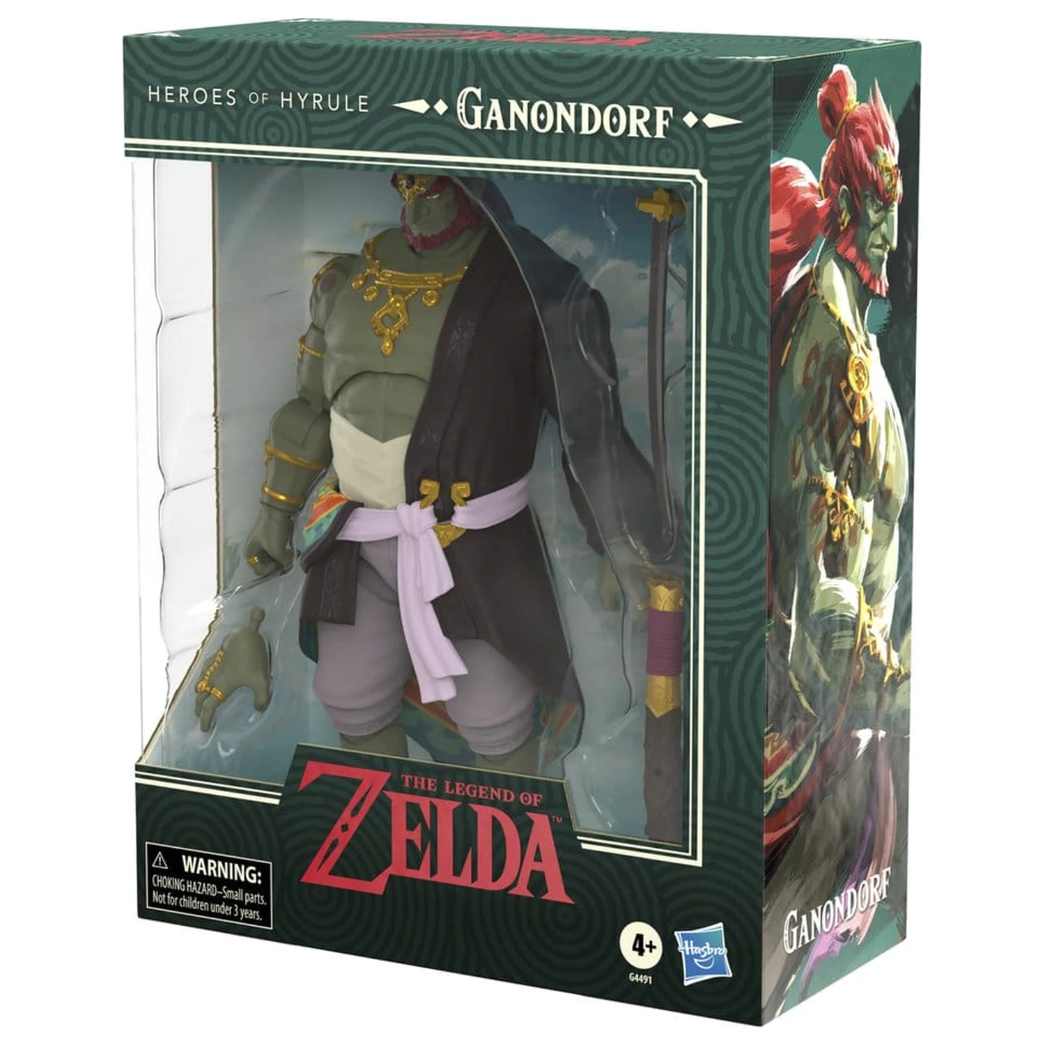 The Legend of Zelda: Tears of the Kingdom Heroes of Hyrule Actionfigur Ganondorf 19 cm Produktfoto