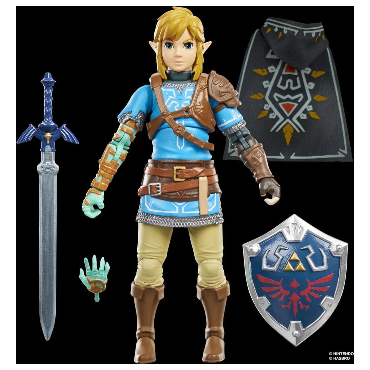 The Legend of Zelda: Tears of the Kingdom Heroes of Hyrule Actionfigur Link 15 cm Produktfoto