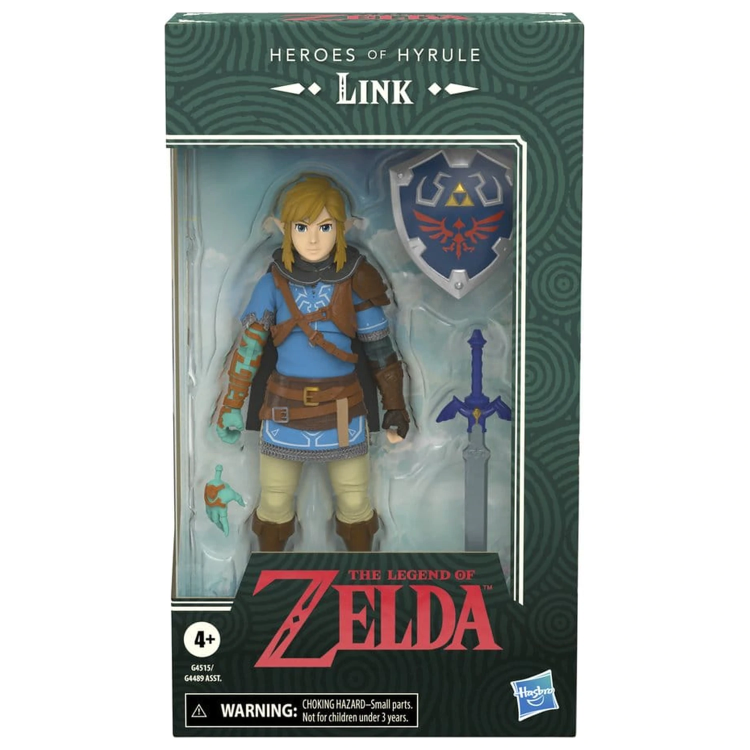 The Legend of Zelda: Tears of the Kingdom Heroes of Hyrule Actionfigur Link 15 cm Produktfoto